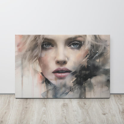 Abstract Portrait Canvas