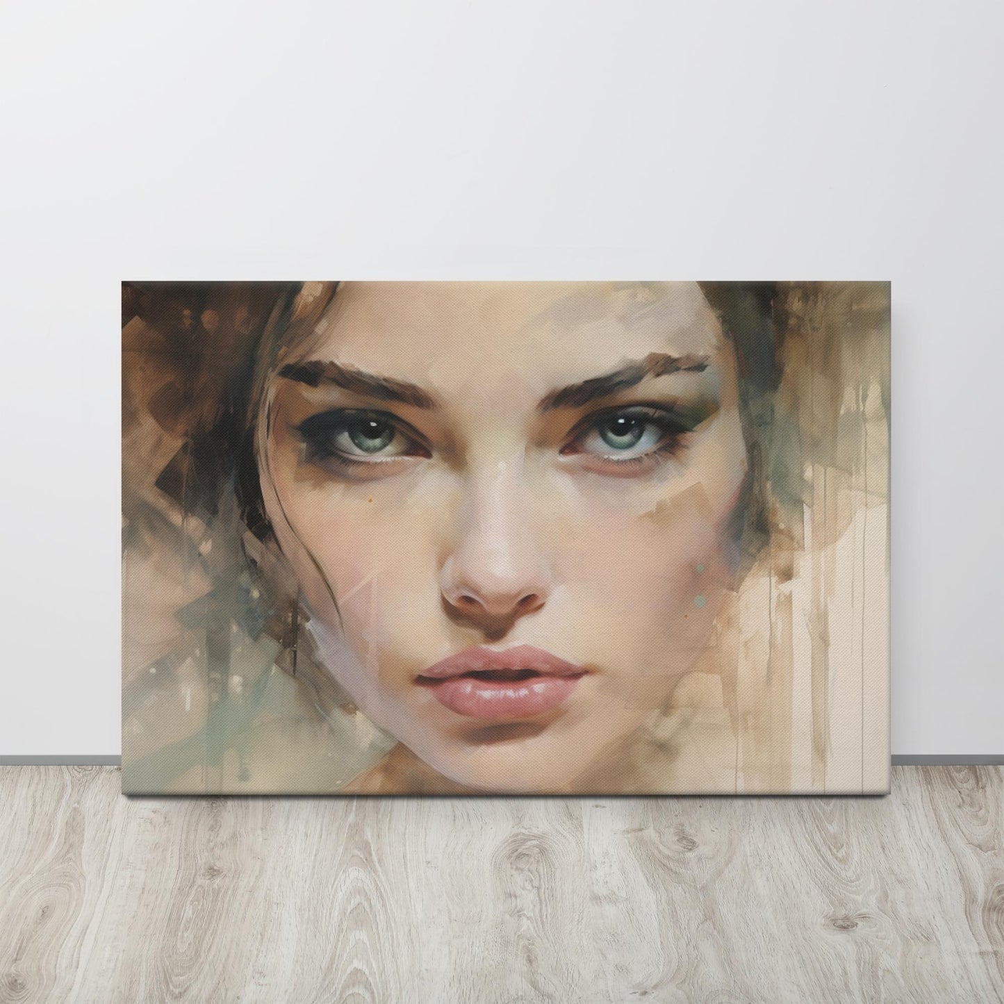 Abstract Portrait Canvas