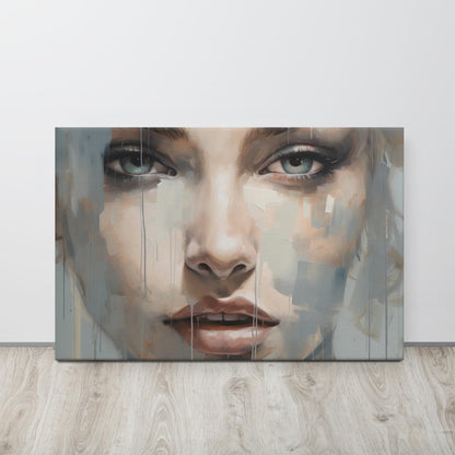 Abstract Portrait Canvas