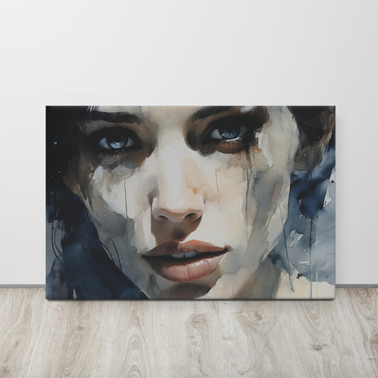 Abstract Portrait Canvas