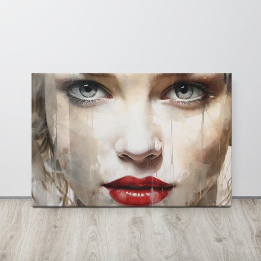 Abstract Portrait Canvas