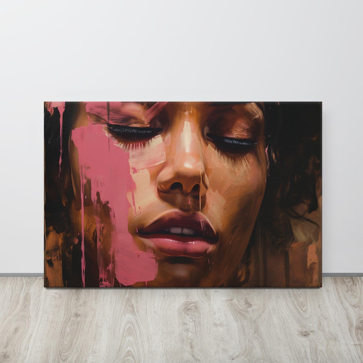 Abstract Portrait Canvas