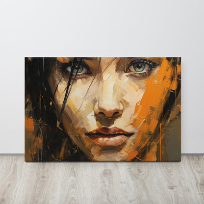 Abstract Portrait Canvas