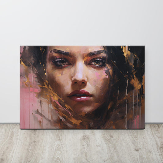 Abstract Portrait Canvas