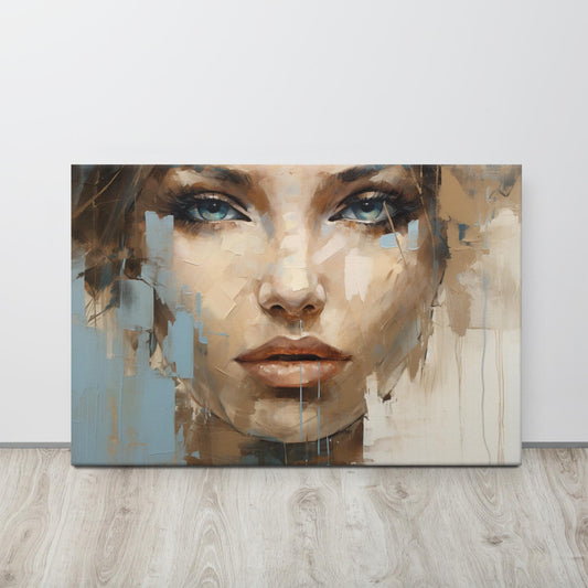 Abstract Portrait Canvas