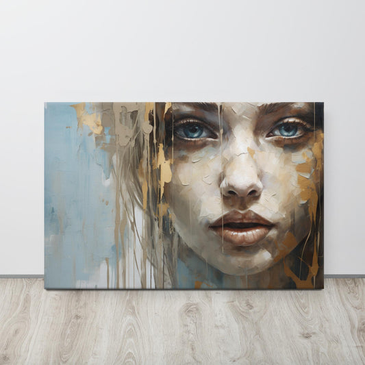 Abstract Portrait Canvas