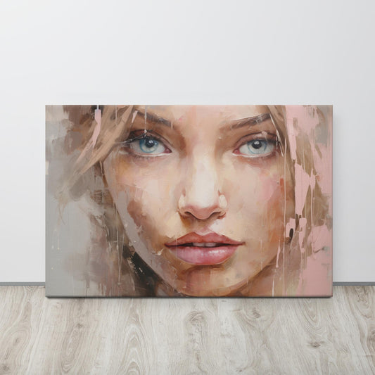 Abstract Portrait Canvas