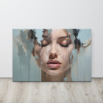 Abstract Portrait Canvas