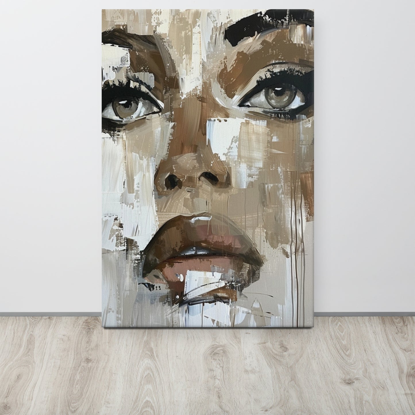 Abstract Portrait Canvas