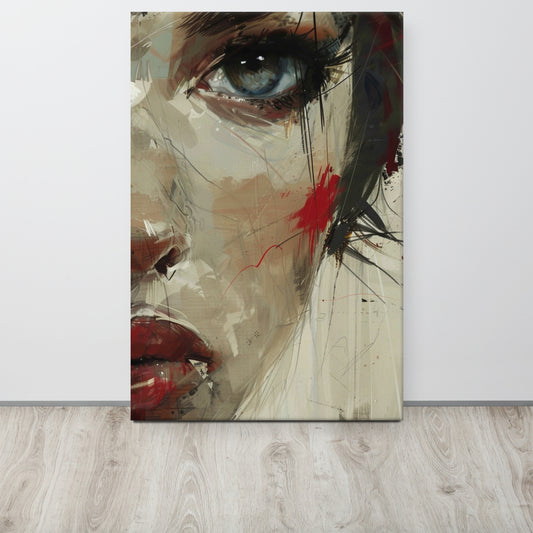 Abstract Portrait Canvas