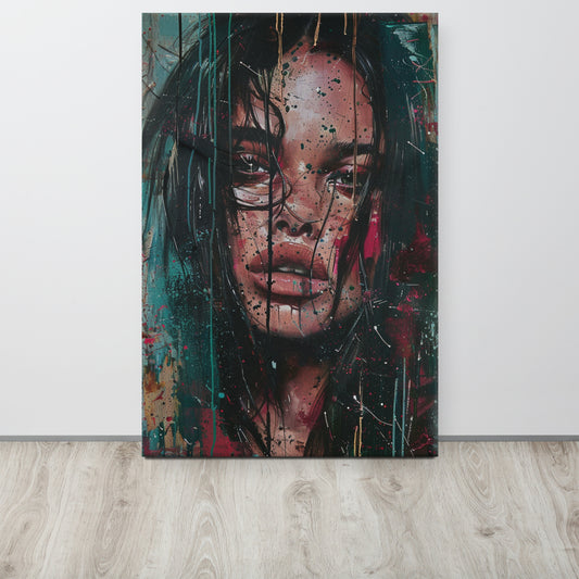 Abstract Portrait Canvas