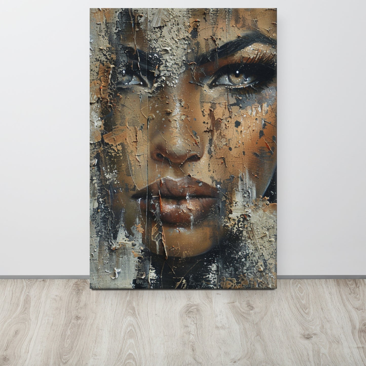 Abstract Portrait Canvas