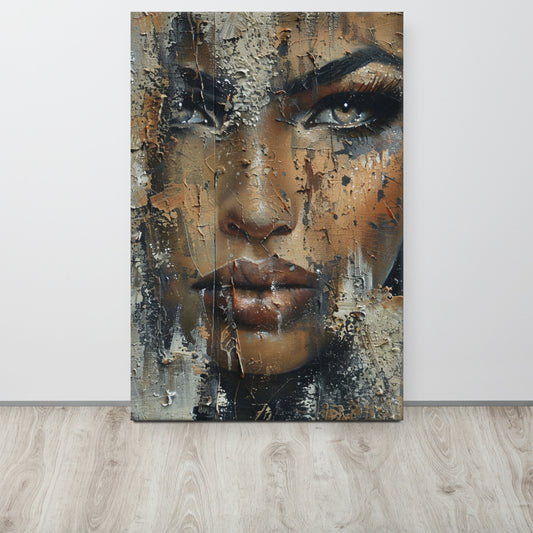 Abstract Portrait Canvas