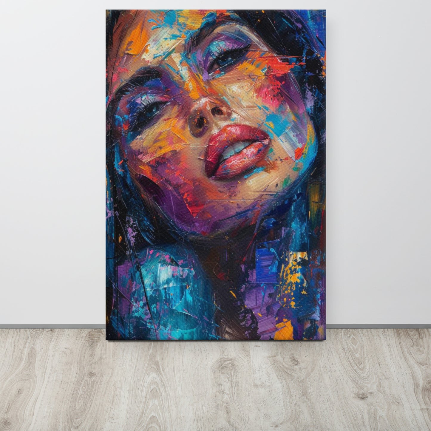 Abstract Portrait Canvas