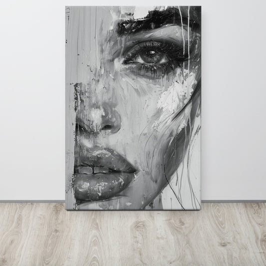 Abstract Portrait Canvas