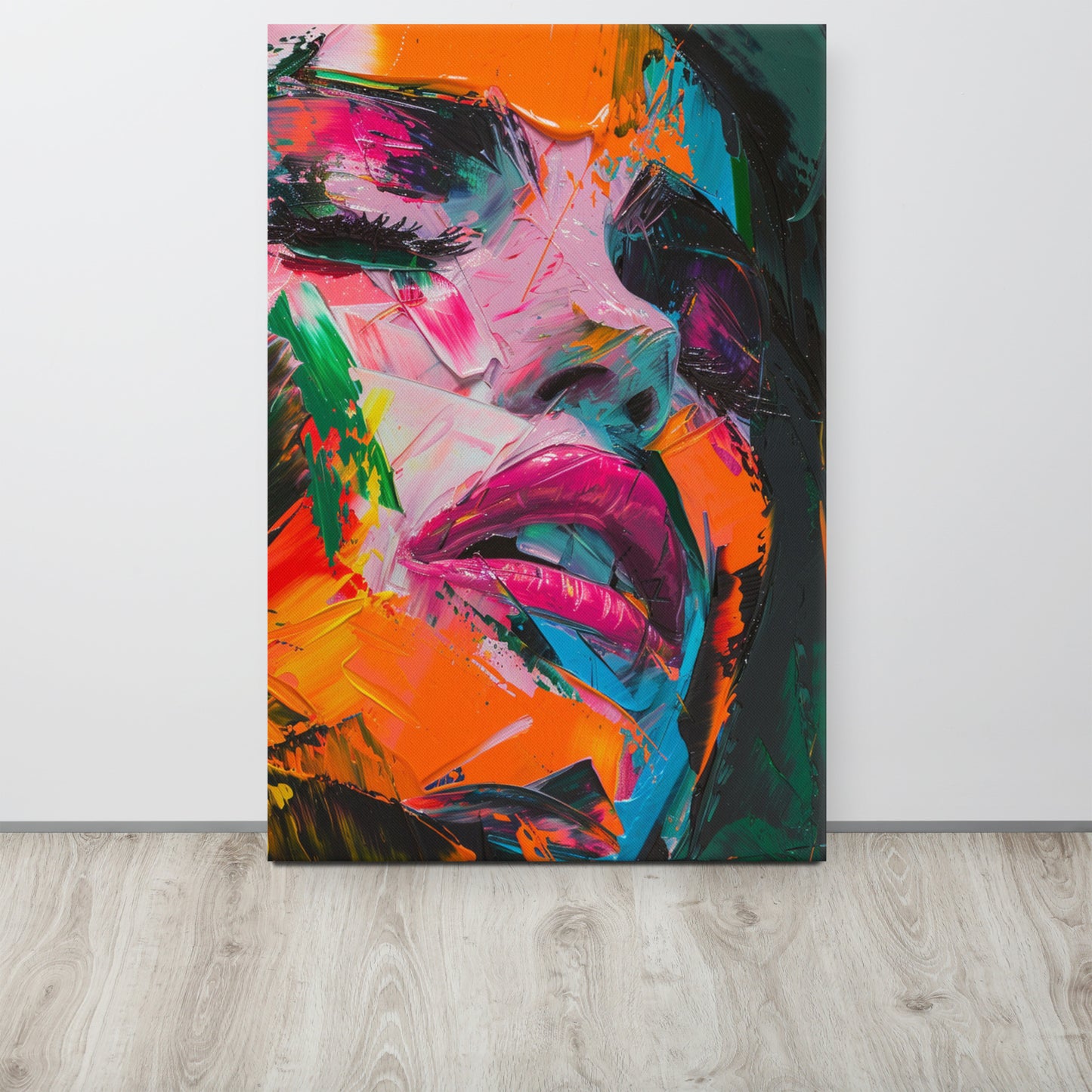 Abstract Portrait Canvas