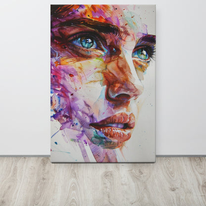 Abstract Portrait Canvas