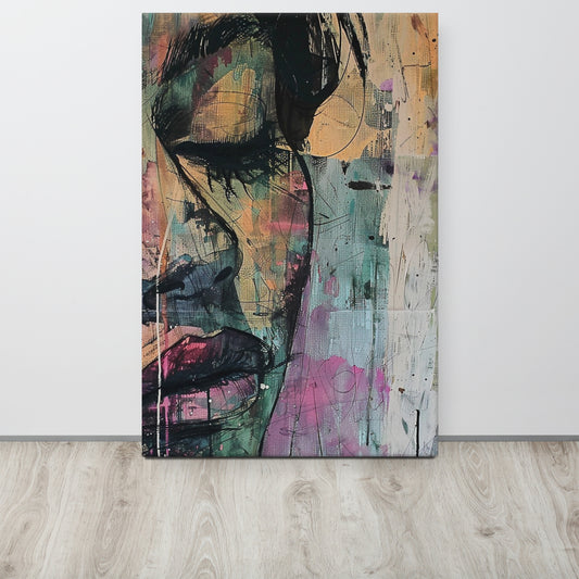 Abstract Portrait Canvas