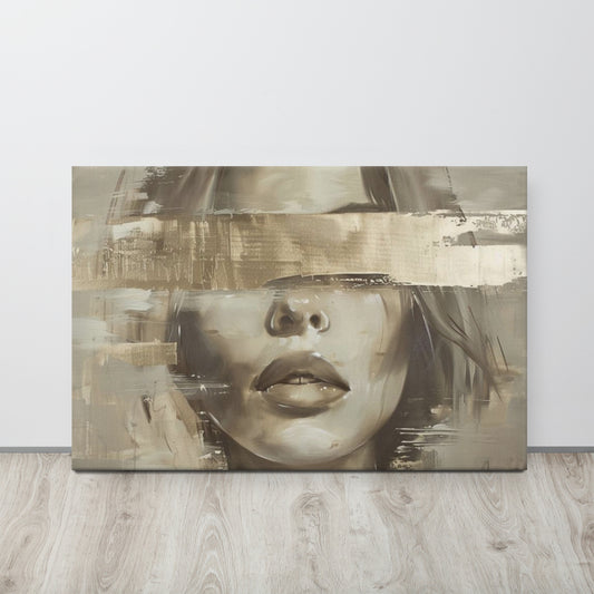 Abstract Portrait Canvas