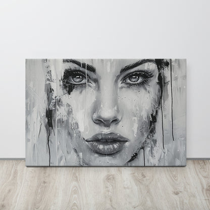 Abstract Portrait Canvas