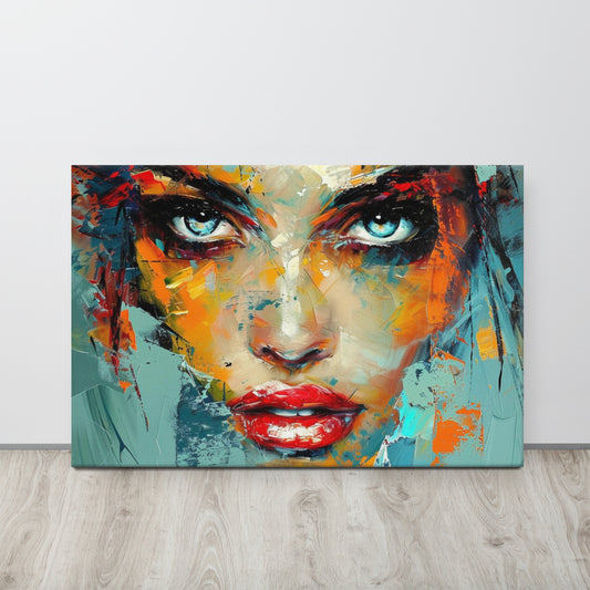 Abstract Portrait Canvas