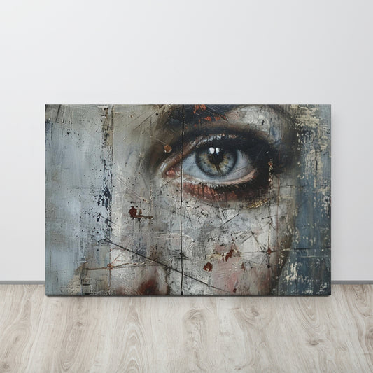 Abstract Portrait Canvas