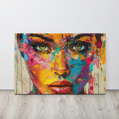 Abstract Portrait Canvas