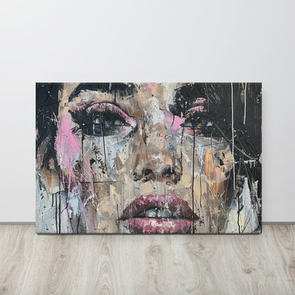 Abstract Portrait Canvas