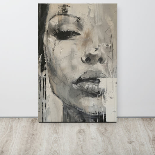 Abstract Portrait Canvas