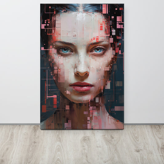 Abstract Portrait Canvas