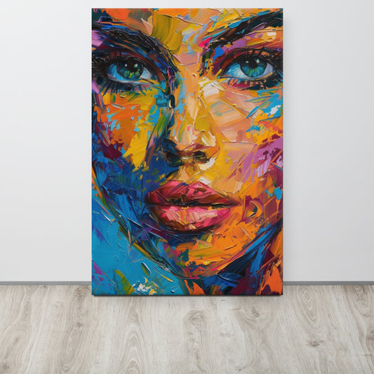 Abstract Portrait Canvas