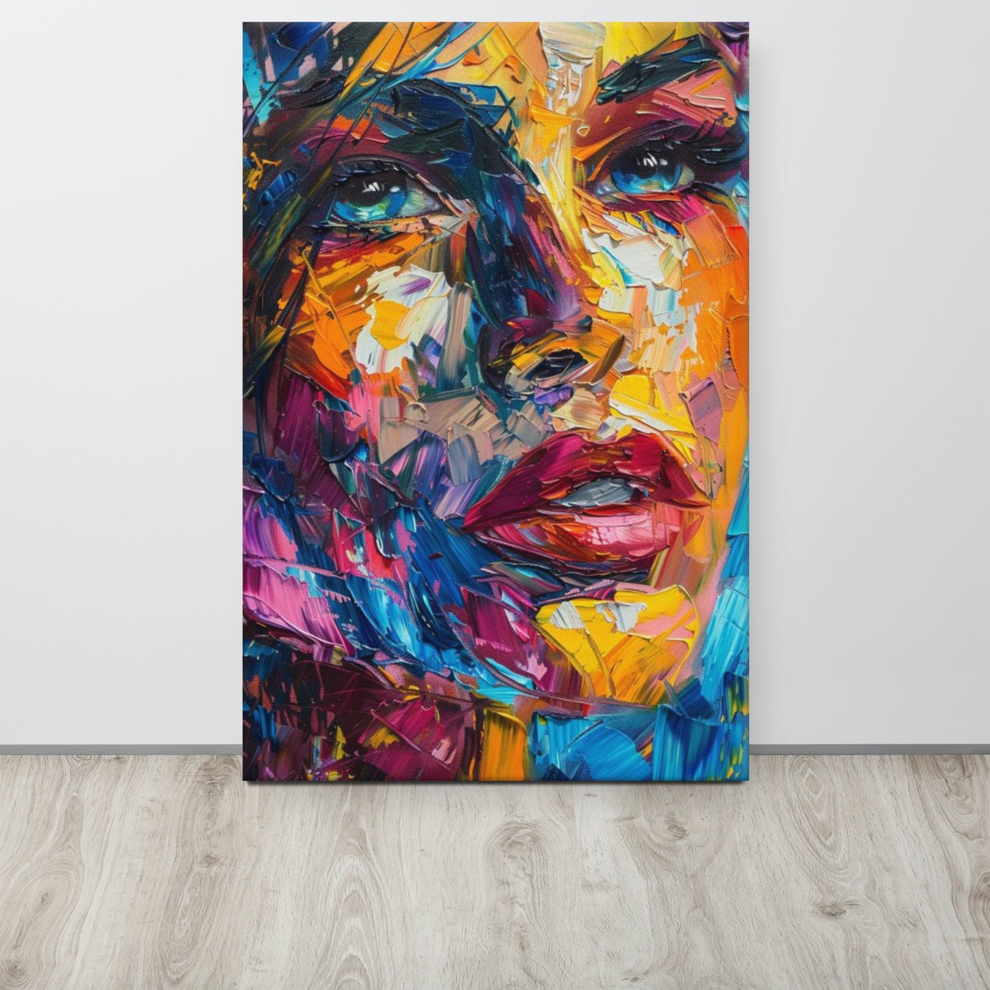 Abstract Portrait Canvas