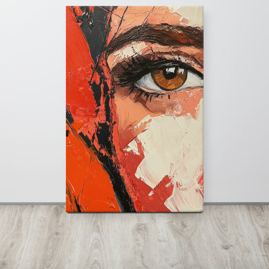 Abstract Portrait Canvas