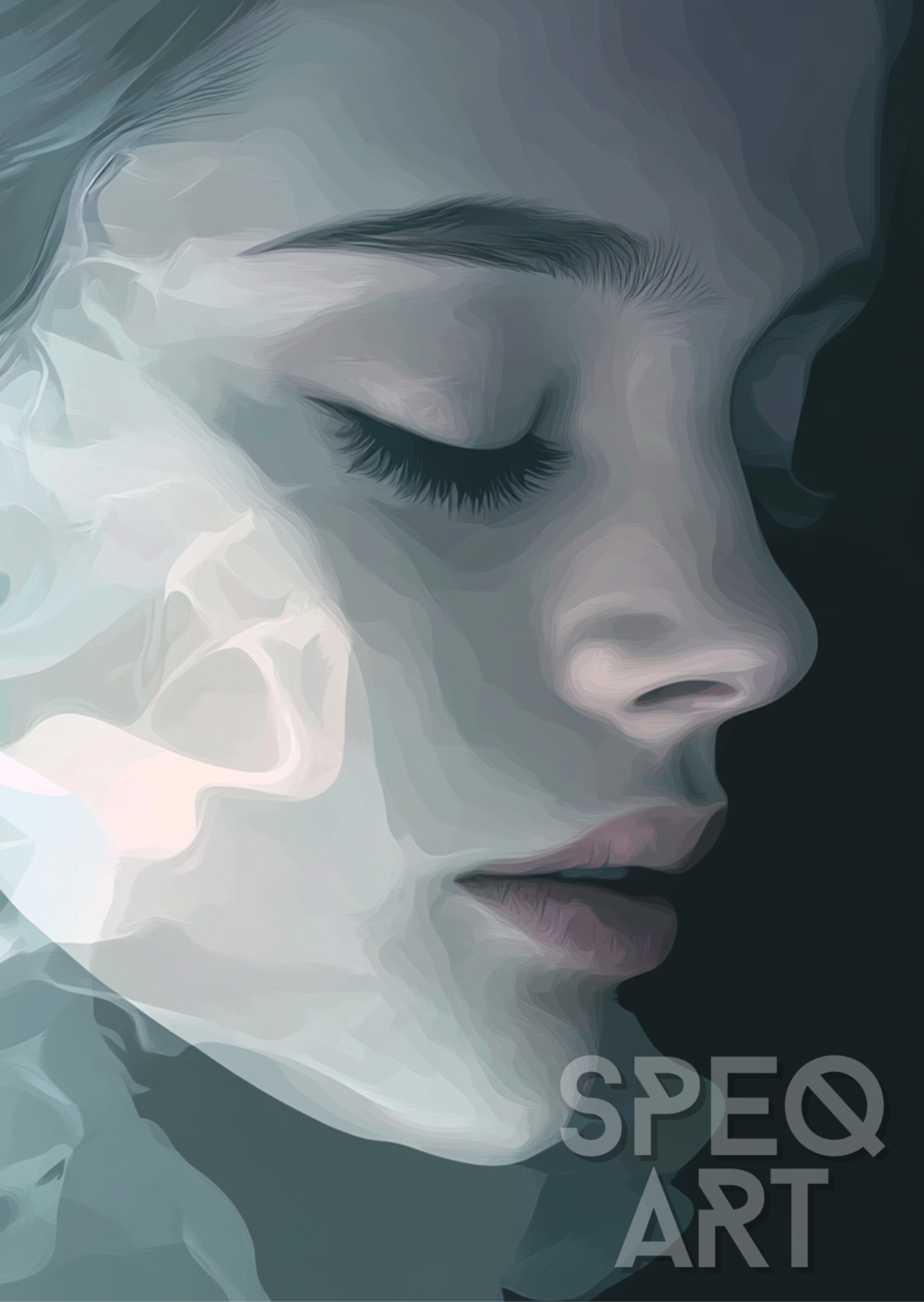 Abstract Portrait: Digital Download