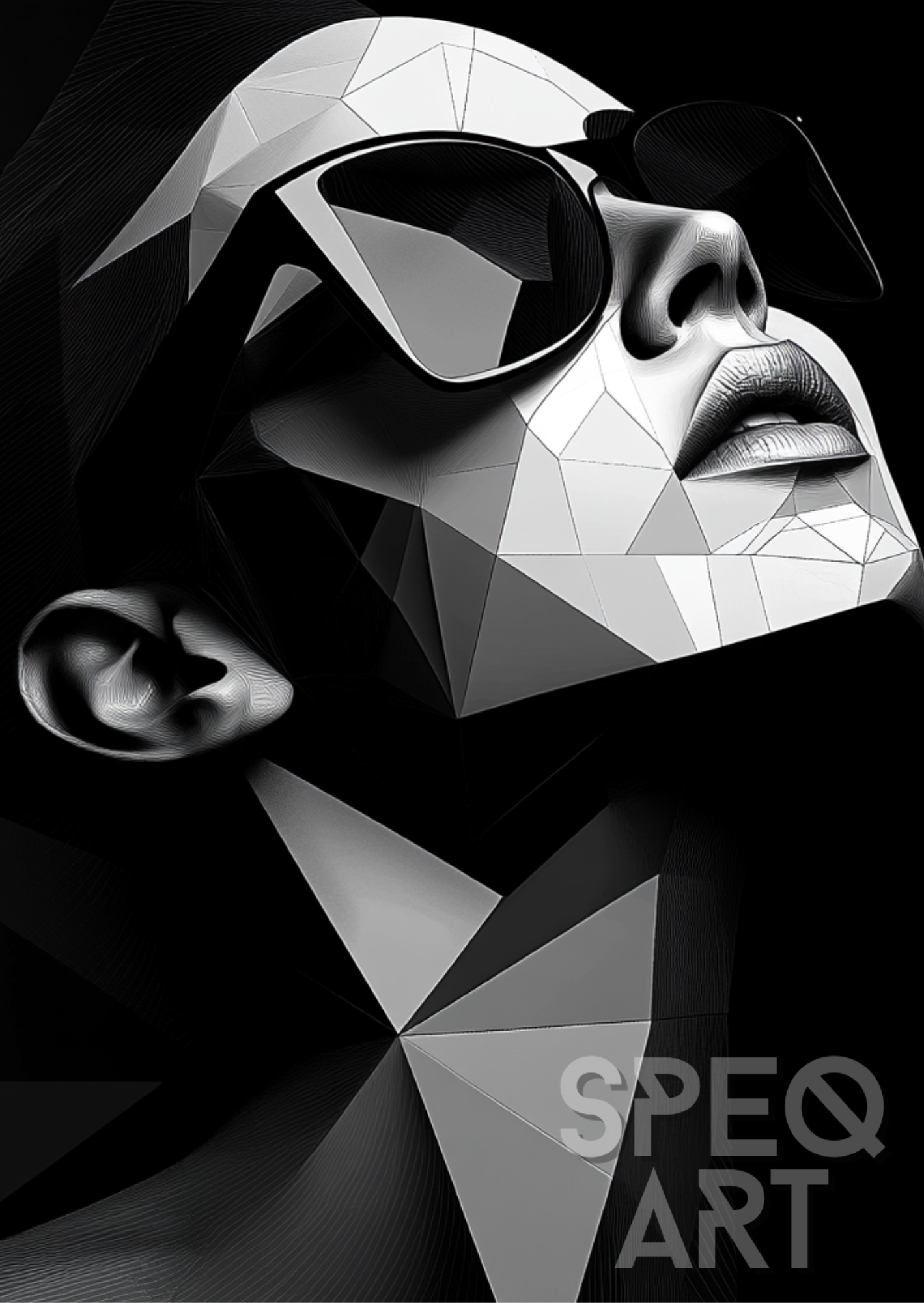 Abstract Portrait: Digital Download