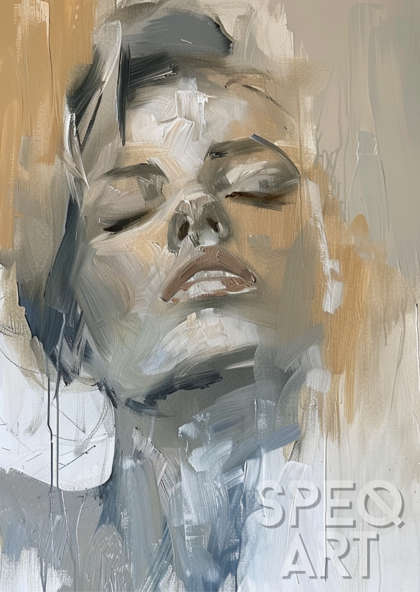 Abstract Portrait: Digital Download